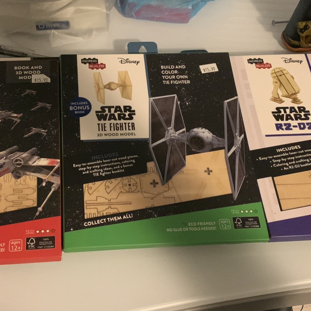 Star Wars 3D Wood Models